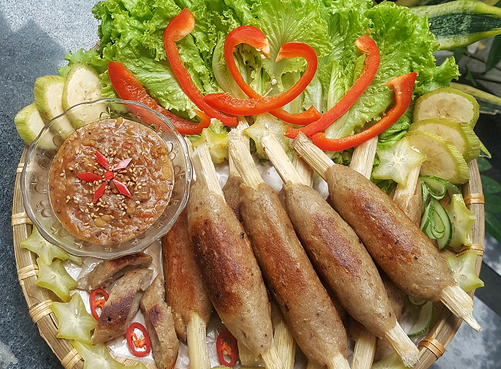 Step 6 Finished Product Grilled Chạo Chay