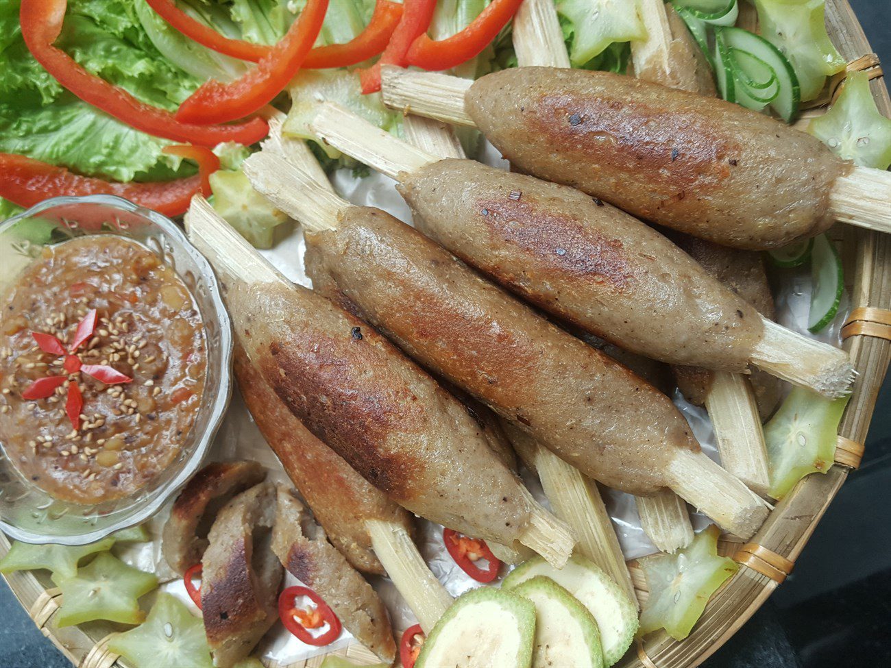 Step 6 Finished Product Grilled Chạo Chay