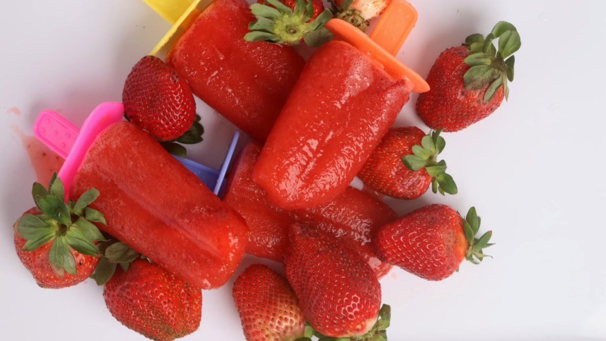 Strawberry Popsicle