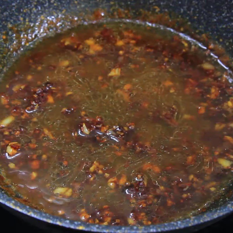Step 4 Braise fish Basa fish braised with pork belly