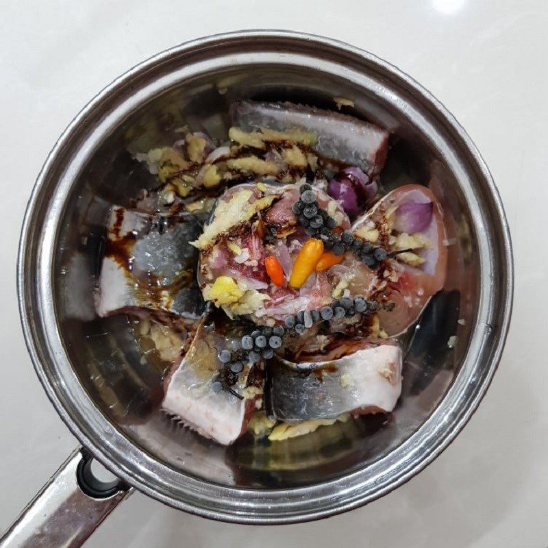 Step 3 Braise the fish for Ginger Braised Catfish