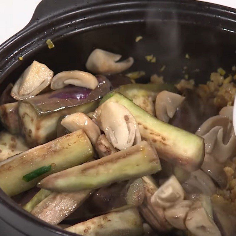 Step 4 Braised Eggplant Eggplant Braised with Minced Meat