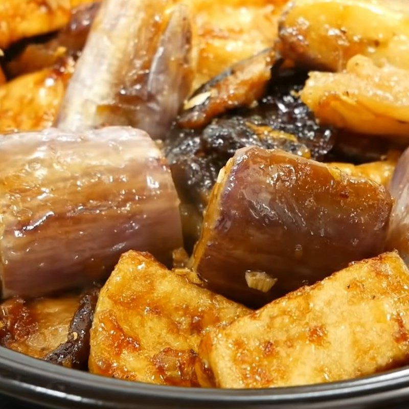 Step 5 Braised Eggplant Vegetarian Braised Eggplant