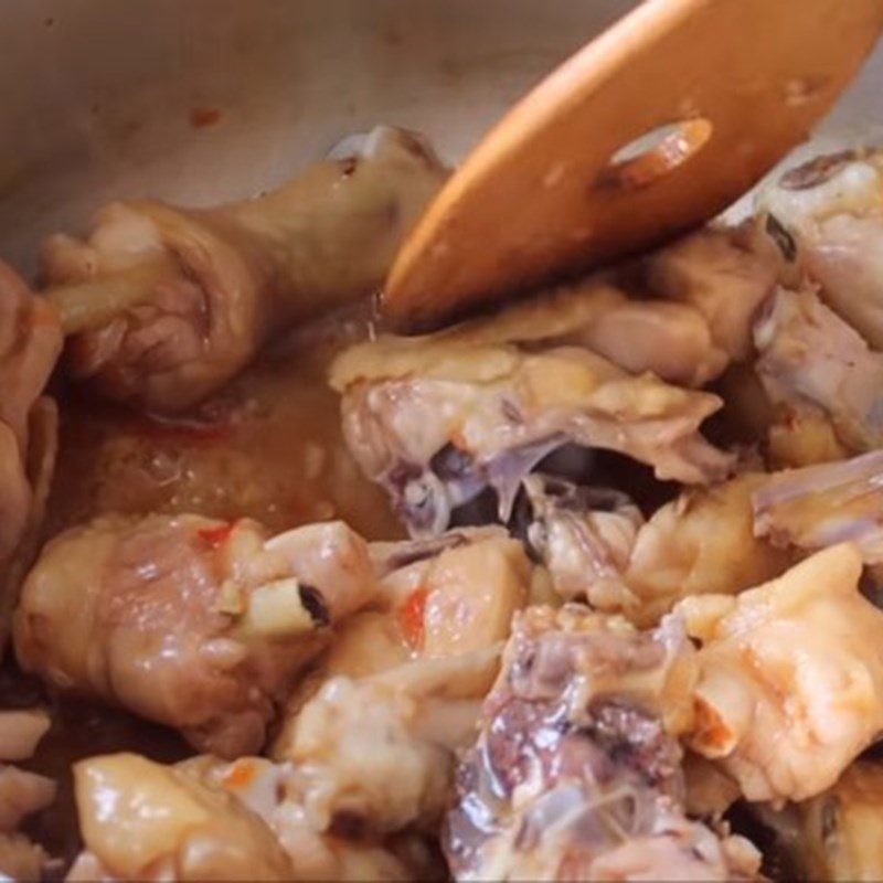 Step 4 Braised Chicken Braised Chicken
