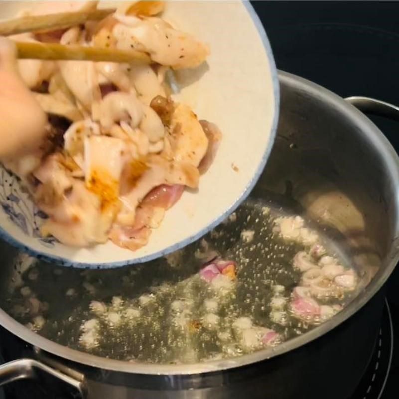 Step 2 Cooking the Meat Pork with salted gourd