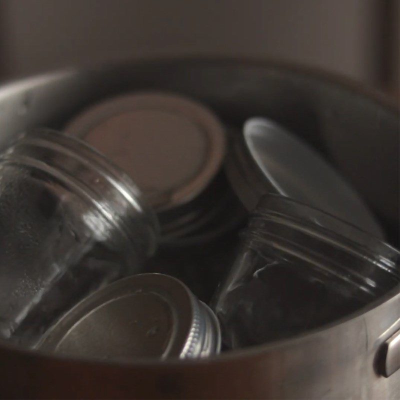 Step 1 Sterilize the Soy Yogurt container