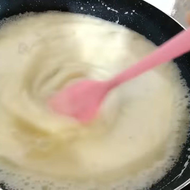 Step 1 Stir the milk mixture Condensed Milk Candy