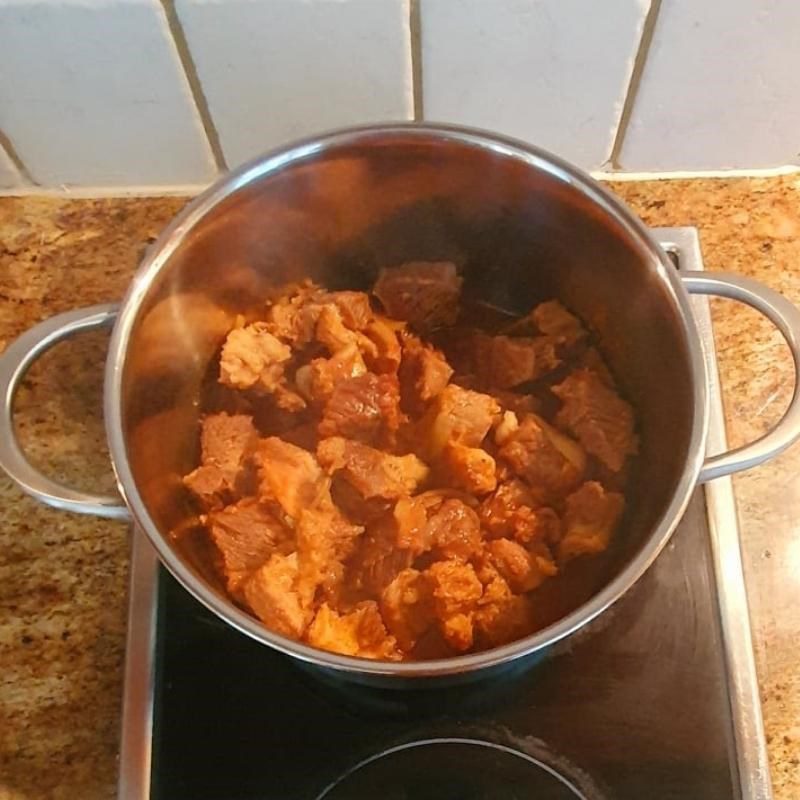Step 3 Make beef stew No wine beef stew (recipe shared by users)