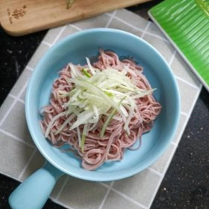 Step 4 Making Vegetarian Brown Rice Noodles Vegetarian Brown Rice Noodles