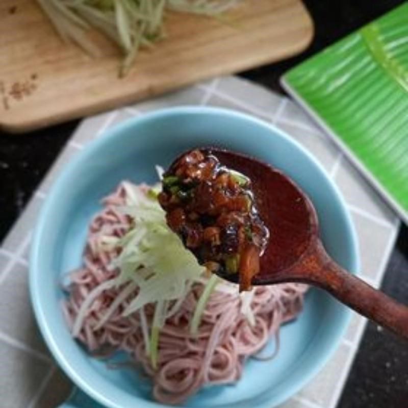 Step 4 Making Vegetarian Brown Rice Noodles Vegetarian Brown Rice Noodles