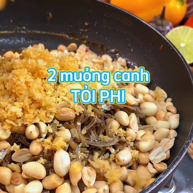 Step 3 Make garlic fish sauce anchovies Garlic fish sauce anchovies (Recipe shared from TikTok Let's Cook with TasteVN)