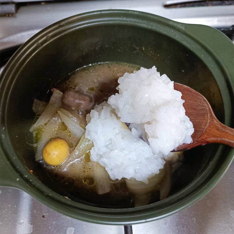 Step 3 Making chicken heart porridge Chicken heart porridge with lotus seeds (recipe shared by users)