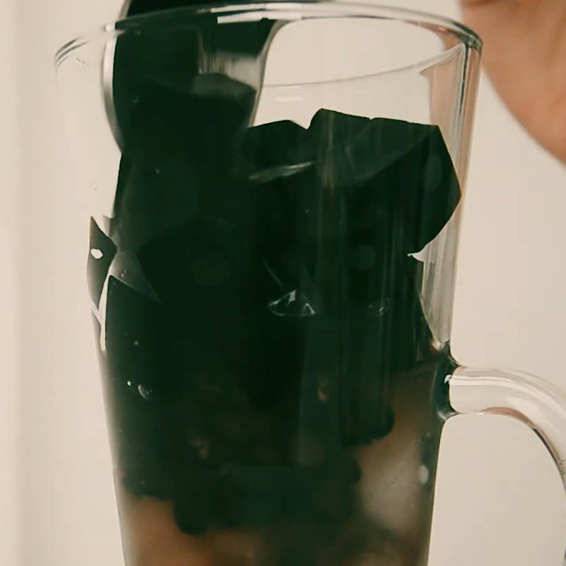 Step 8 Making Black Bean Jelly with Tapioca Pearls