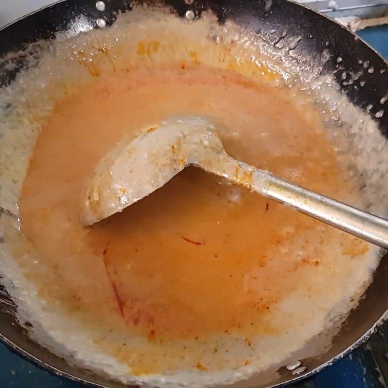 Step 6 Making Chéo Fish Salad