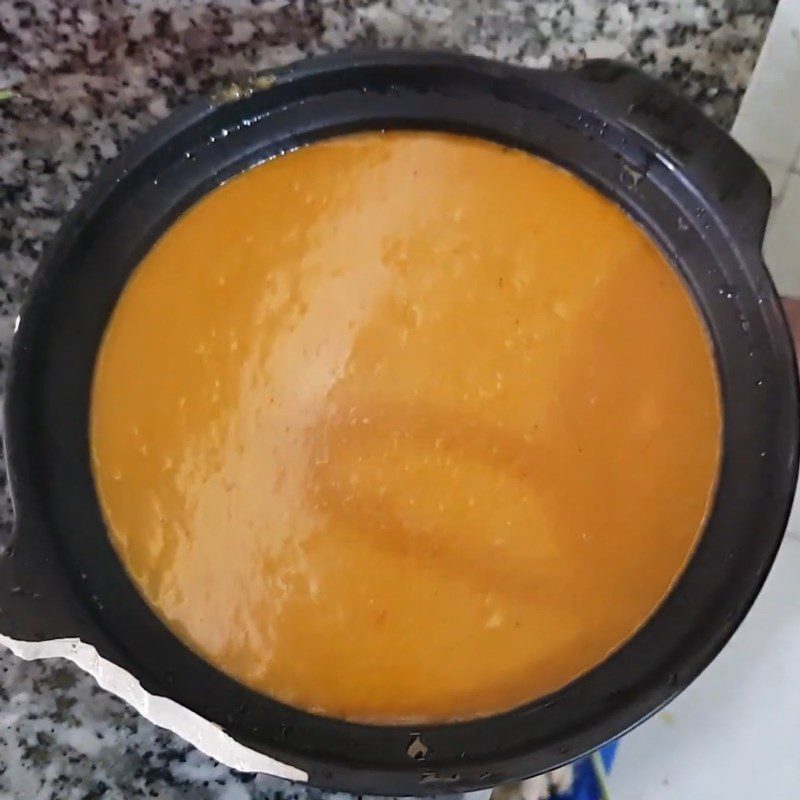 Step 6 Making Chéo Fish Salad