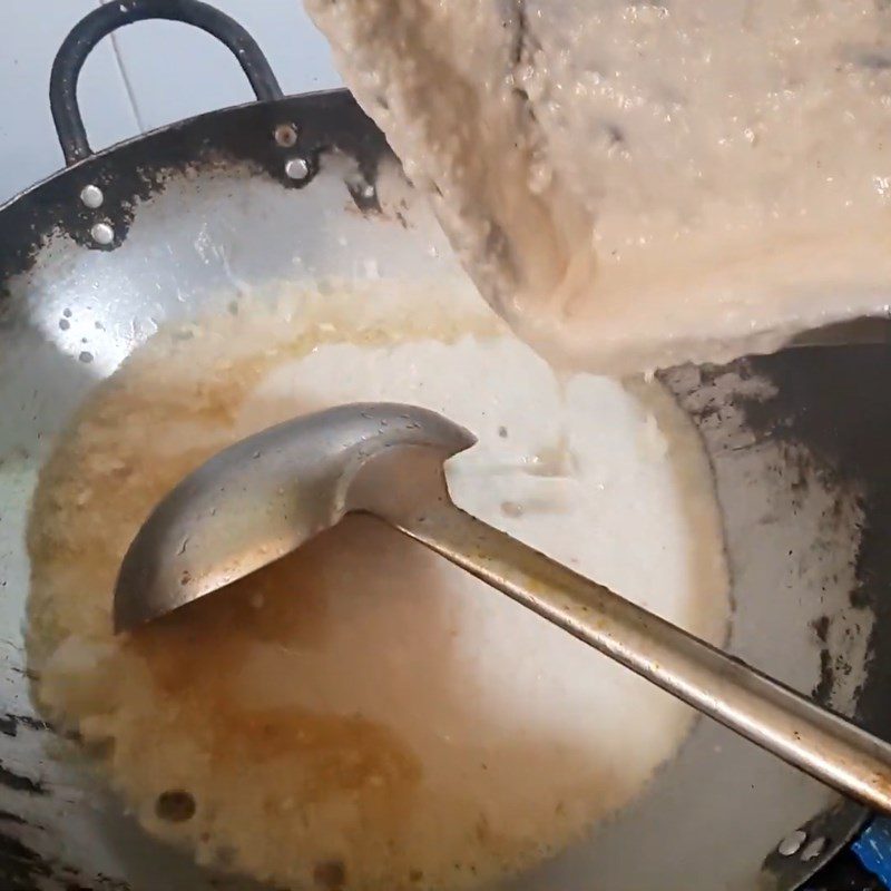 Step 6 Making Chéo Fish Salad