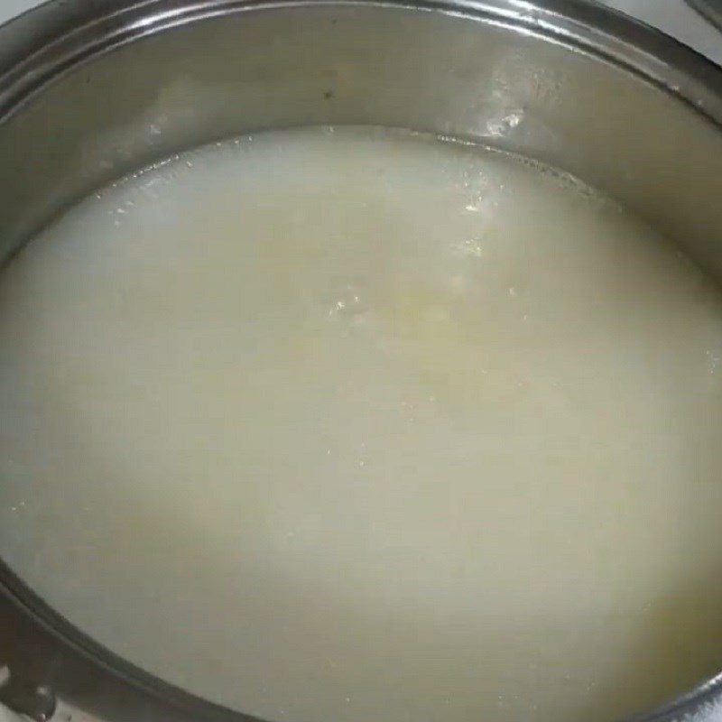 Step 4 Making collagen broth Collagen hotpot