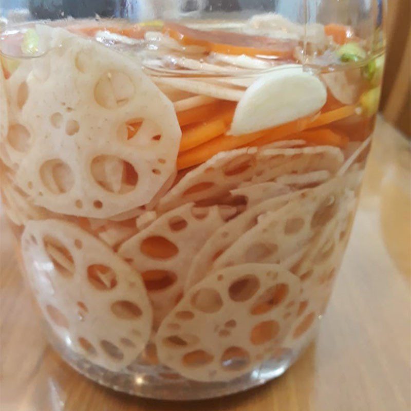 Step 2 Pickled Sweet and Sour Lotus Root