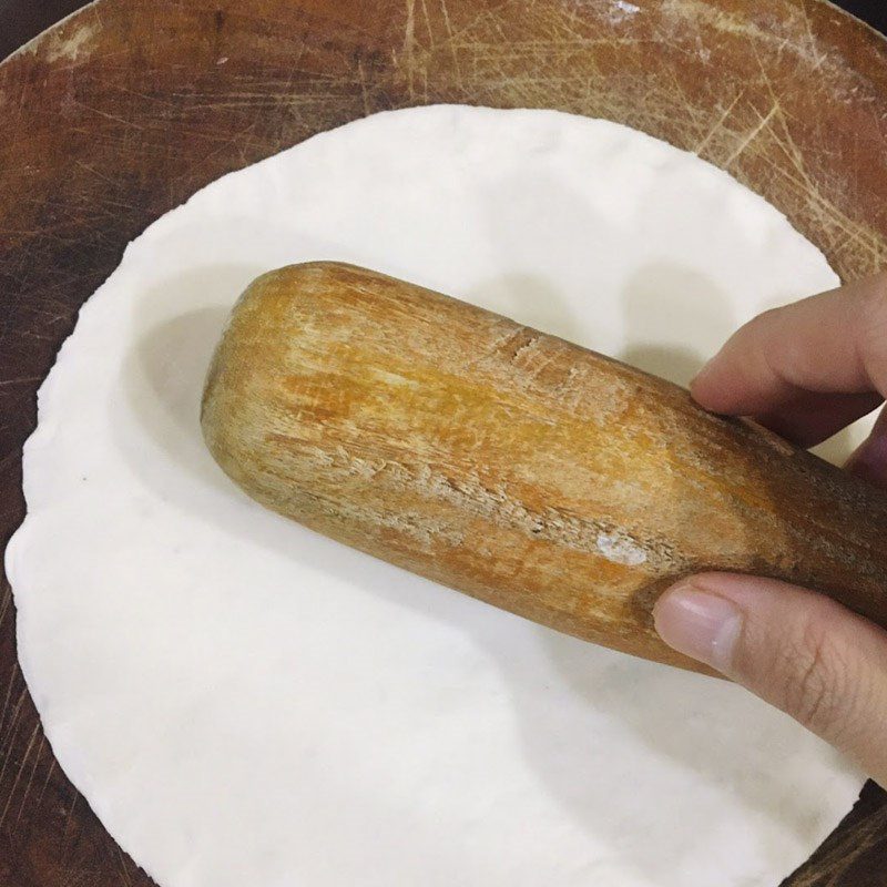 Step 3 Make the Pizza Crust Sausage Pizza using a non-stick pan