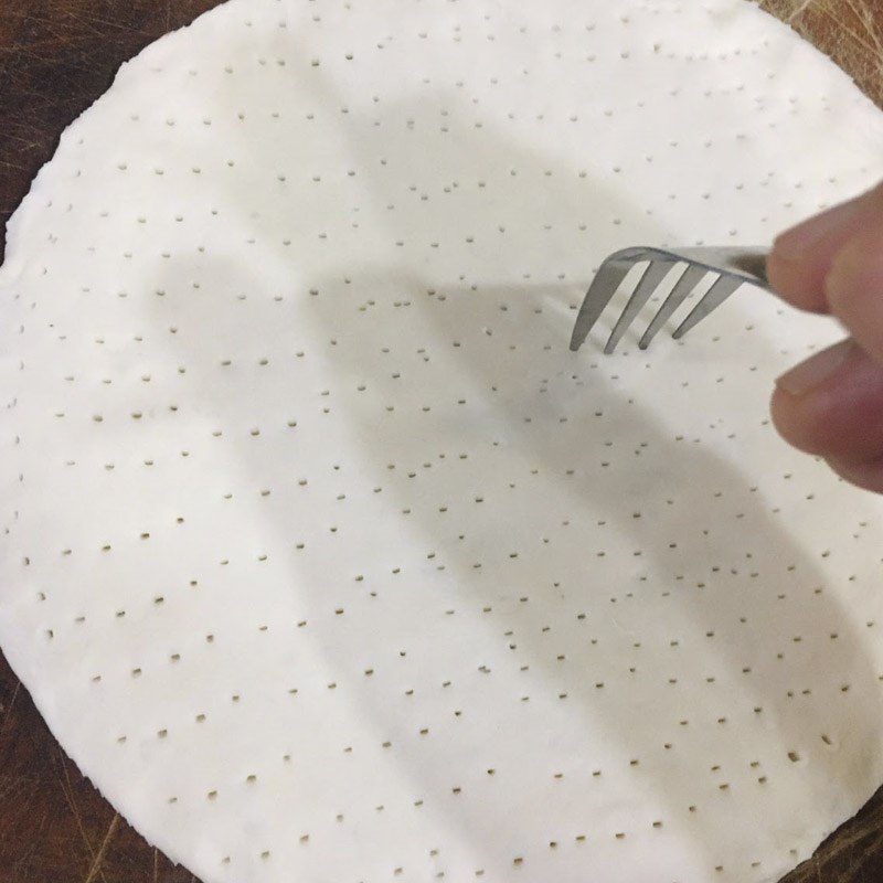 Step 3 Make the Pizza Crust Sausage Pizza using a non-stick pan