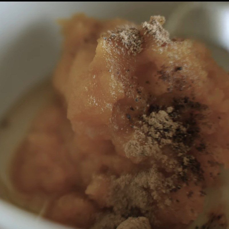 Step 2 Make the mashed pumpkin mixture for pumpkin spice latte