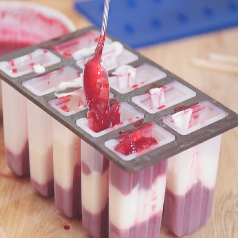 Step 2 Make the ice cream mixture Yogurt Beetroot Orange Ice Cream