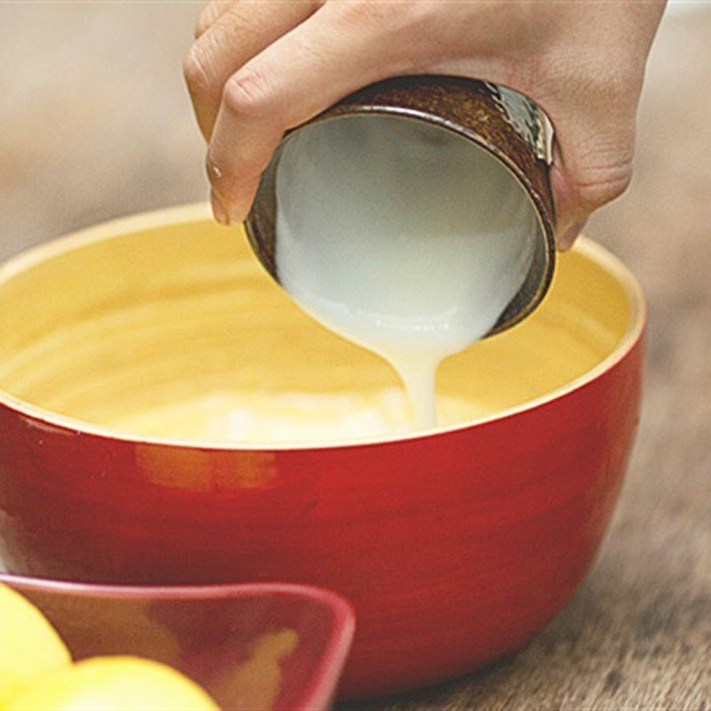 Step 2 Make the ice cream mixture for Coconut Lime Popsicle