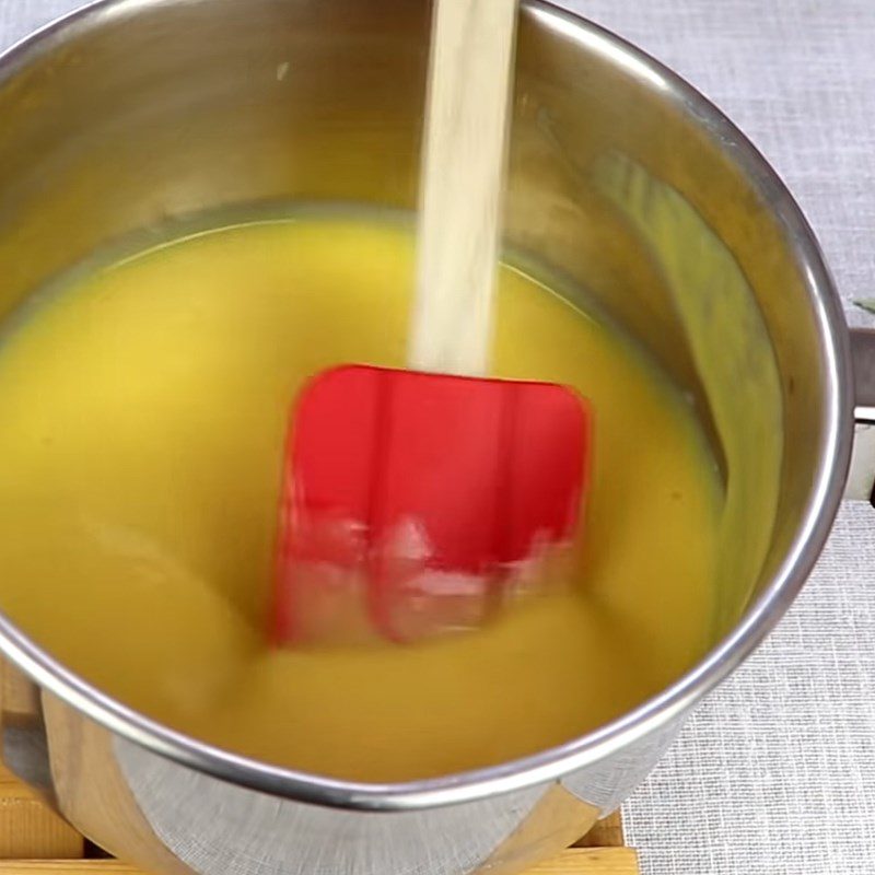 Step 2 Make the mango ice cream Mango Mochi Ice Cream