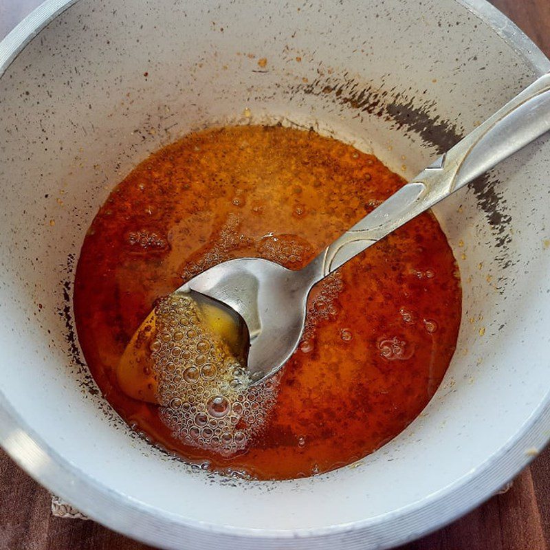 Step 1 Making the caramel layer for Yogurt Flan