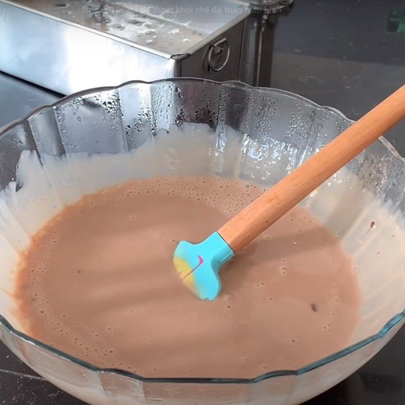 Step 4 Make the milo milk pudding layer Milo Oreo chocolate pudding