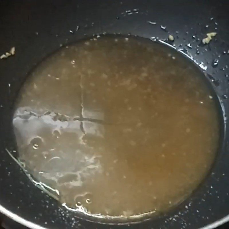 Step 3 Making tamarind sauce Crispy fried eel with tamarind sauce