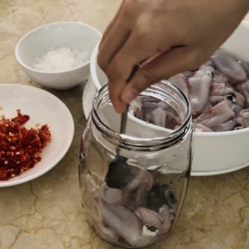 Step 2 Make the squid sauce for Squid Sauce (recipe shared by users)