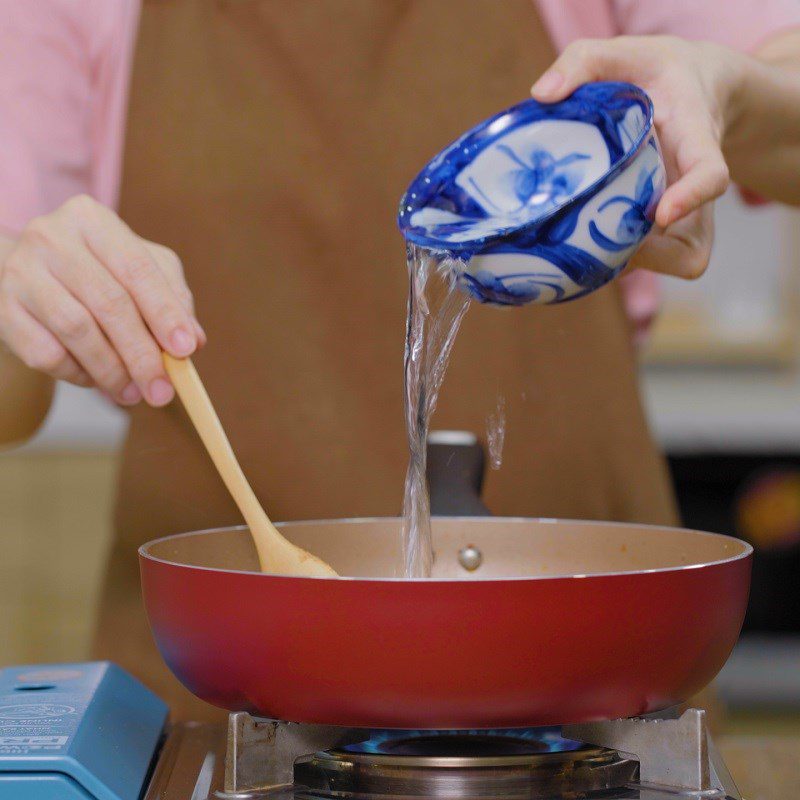 Step 2 Making shrimp paste Shrimp paste for fruits