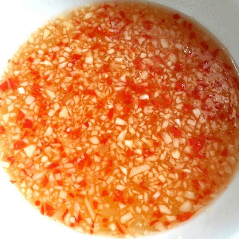 Step 3 Make dipping sauce for shrimp cakes Crispy potato shrimp cakes