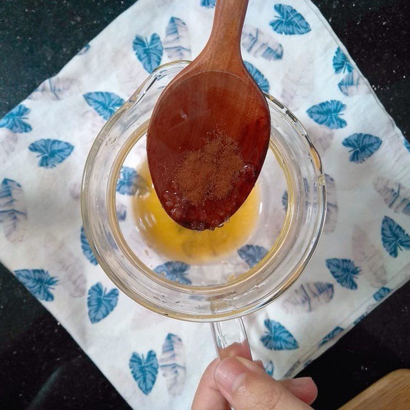 Step 2 Making honey lemon cinnamon water Honey lemon cinnamon water