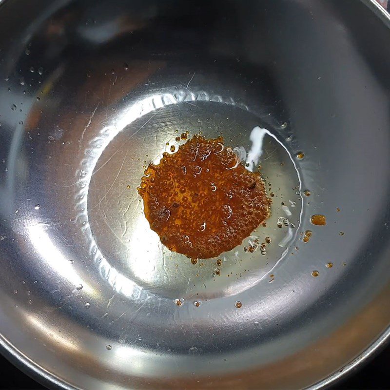 Step 3 Making Caramel Sauce for Braised Basa Fish