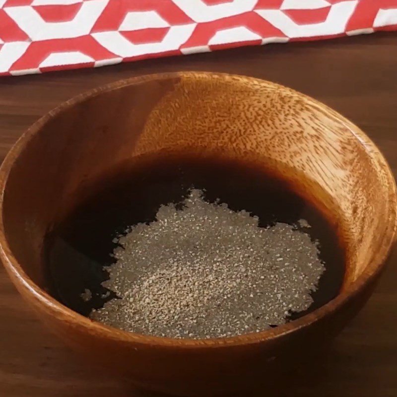 Step 4 Make the stir-fry sauce Stir-fried corn with beef