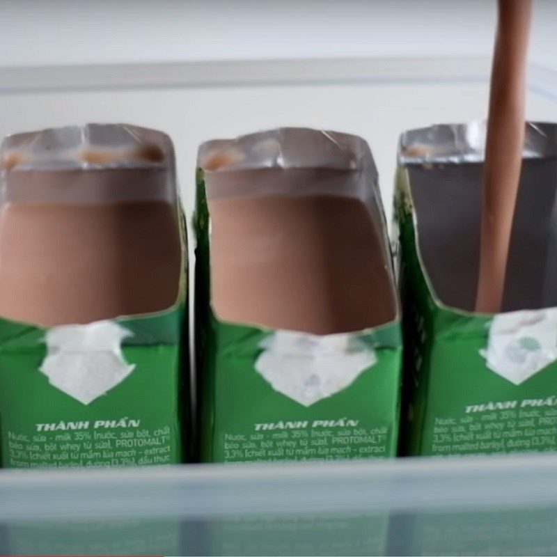 Step 2 Make pudding Pudding Milo