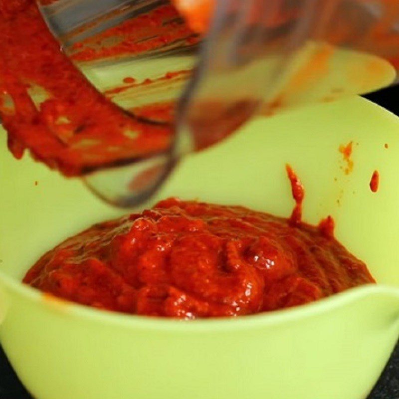 Step 4 Make the sauce Cold Noodles Naengmyeon-bibim