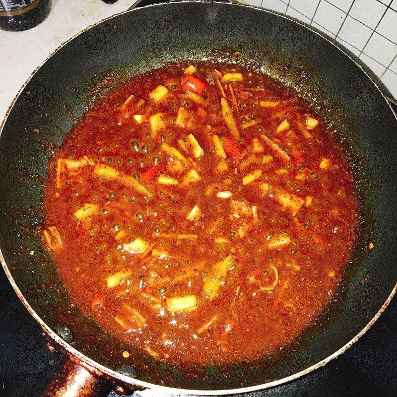 Step 2 Making the spicy sauce for grilled chicken