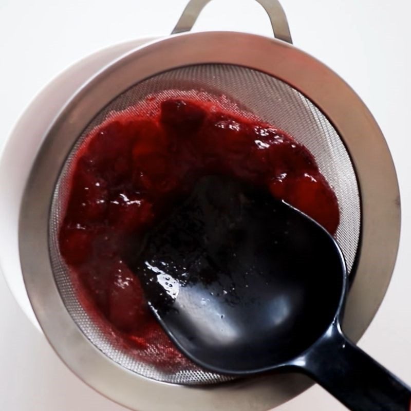 Step 1 Make Strawberry Sauce for Ice Cream Balls