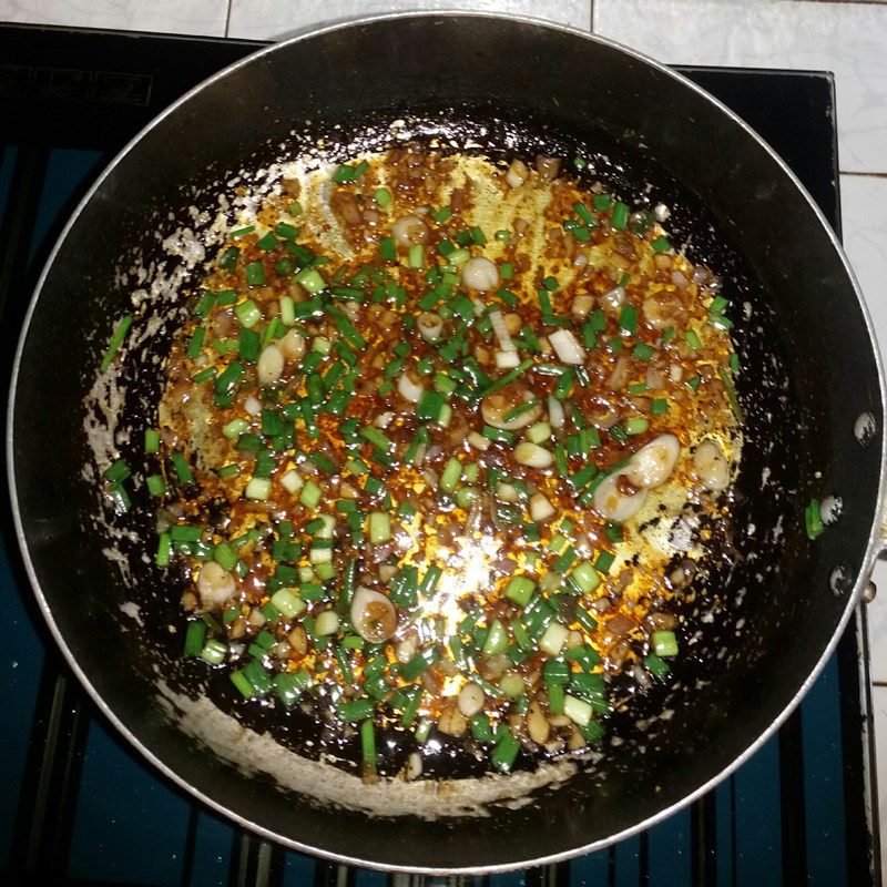Step 3 Make oyster sauce Bitter melon steamed with egg and oyster sauce