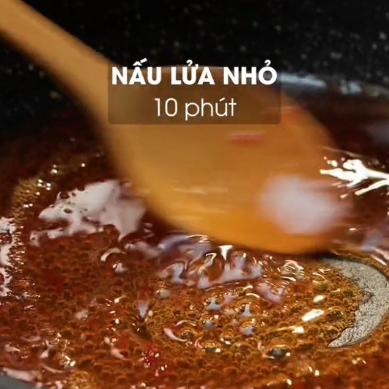 Step 2 Making fish sauce with lime Octopus with fish sauce and lime (Recipe shared from Tiktok Cooking with TasteVN)