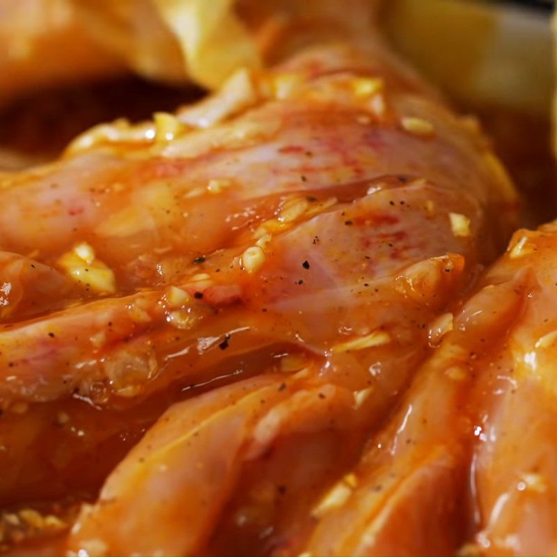 Step 2 Make pepper sauce for marinated chicken Roasted pepper chicken
