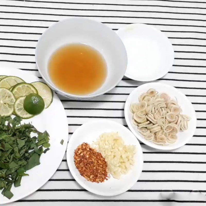 Step 2 Make the dressing Spicy Sour Pork Tongue Salad