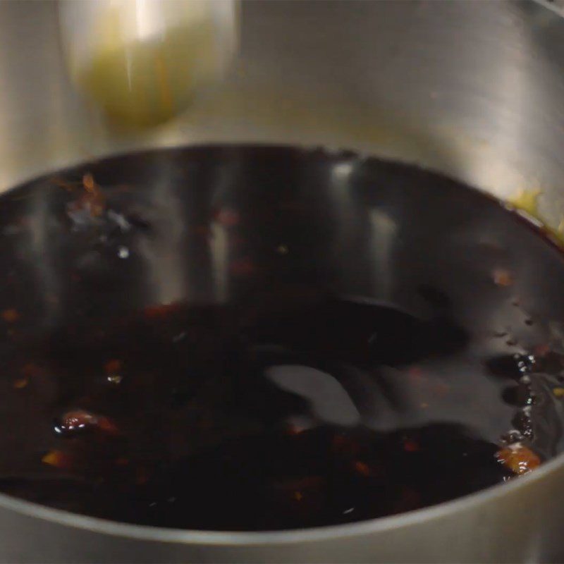 Step 3 Make the dressing Noodle mixed with beef slices