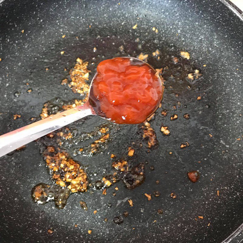 Step 3 Make soy sauce Steamed eggplant with soy sauce