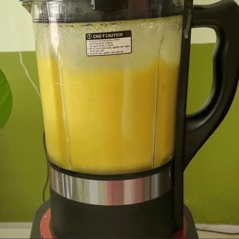 Step 2 Making pumpkin cashew milk Pumpkin cashew milk
