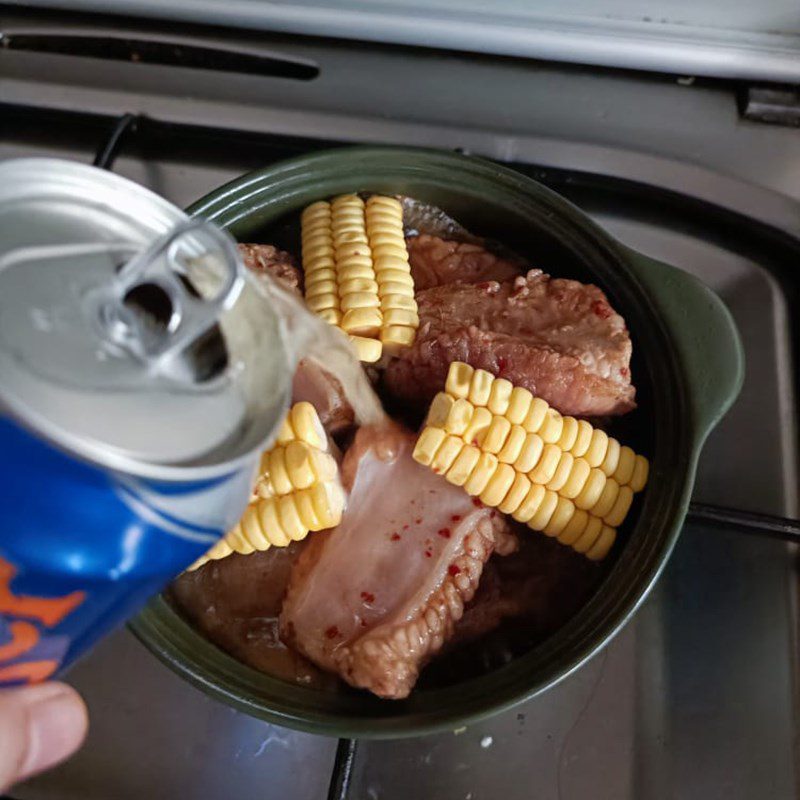 Step 3 Make the beer-braised ribs Ribs braised in beer