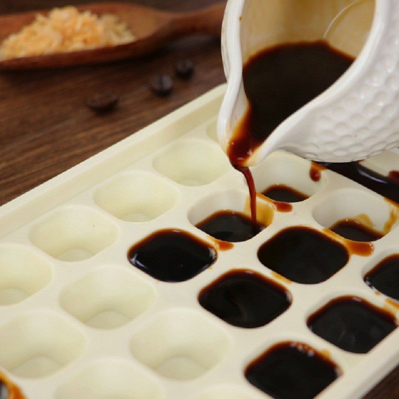 Step 1 Making Coffee Jelly Coconut Foam Fresh Milk Cappuccino